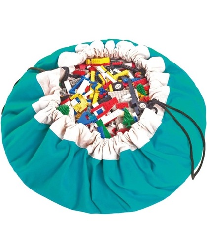 Play & Go | Speelkleed & opbergzak - Turquoise