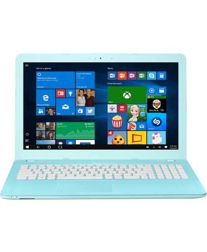 ASUS VivoBook Max X541UA-DM1425T Blauw Notebook 39,6 cm (15.6") 1920 x 1080 Pixels 2,00 GHz Zesde generatie Intel® Core™ i3 i3-6006U
