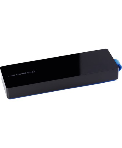 HP USB-C Travel Dock USB 3.0 (3.1 Gen 1) Type-C Zwart