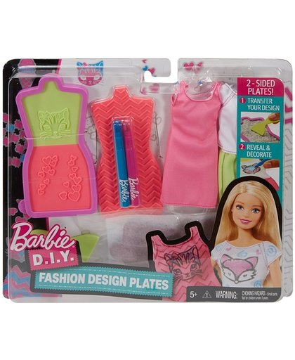 Barbie Ontwerpstudio Roze 9-delig