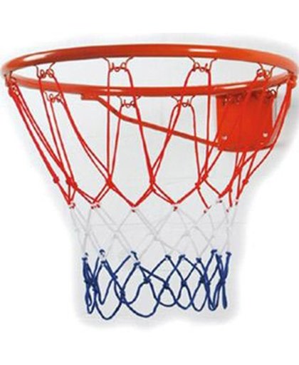 Angel sports Basketbalring 20mm massief oranje met net
