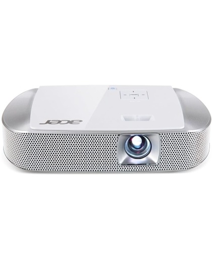 Acer K137i beamer/projector 700 ANSI lumens DLP WXGA (1280x800) Draagbare projector Zilver