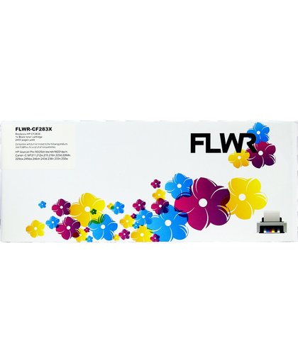 FLWR - Toner / 83X / Zwart - geschikt voor HP