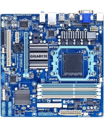Gigabyte GA-78LMT-USB3 (rev. 4.1) AMD 760G Socket AM3+ Micro ATX