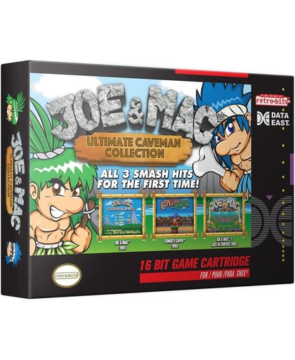 Retro-Bit Joe & Mac: The Ultimate Caveman Collection SNES