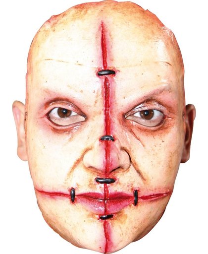 Masker van een moordenaar met littekens voor volwassenen Halloween - Verkleedmasker