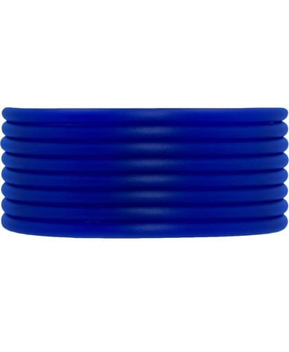 Rubber Koord (3 mm) Royal Blue (5 Meter) holle binnenkant