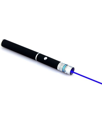 Laserpen - laserpointer (paars / blauwe straal)