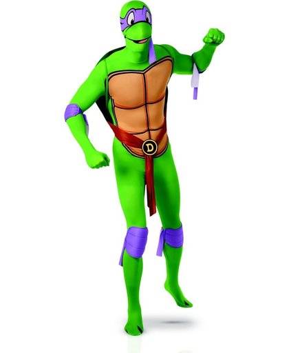 Second skin Ninja Turtle Donatello� kostuum volwassenen - Verkleedkleding - 164/176