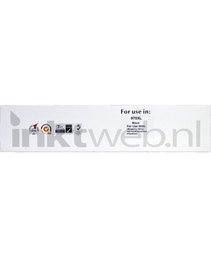 FLWR - Inktcartridge / 970XL / Zwart - geschikt voor HP