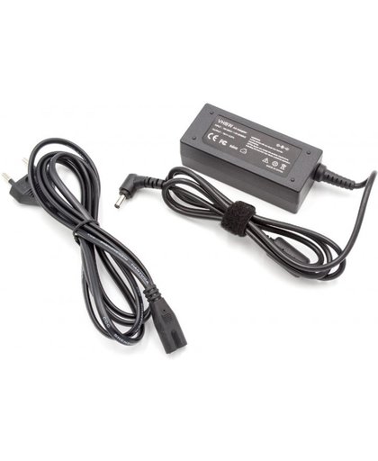VHBW Voedingsadapter 19V / 2,37A / 45W - 4,0mm x 1,35mm voor o.a. ASUS notebooks