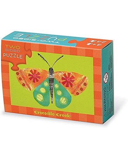 Crocodile Creek - Puzzels - 2-Sided Puzzle Butterfly