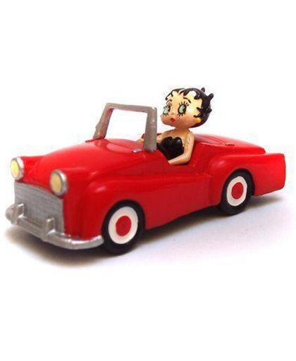 Figuurtje Betty Boop in auto