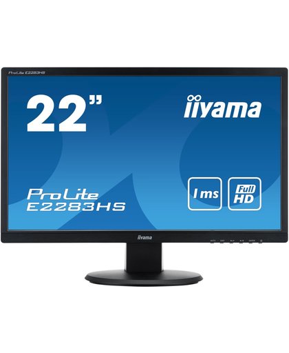 iiyama ProLite E2283HS-B1 LED display 54,6 cm (21.5") Full HD Zwart