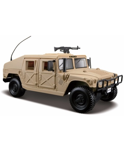 Modelauto Hummer Humvee - militair / leger voertuig - 1:24