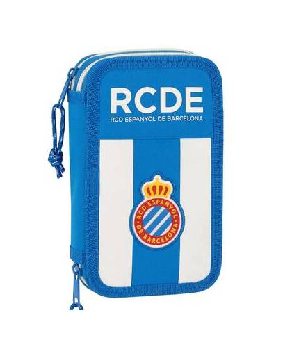 Rcd espagnol logo - gevuld etui - 28 stuks - blauw