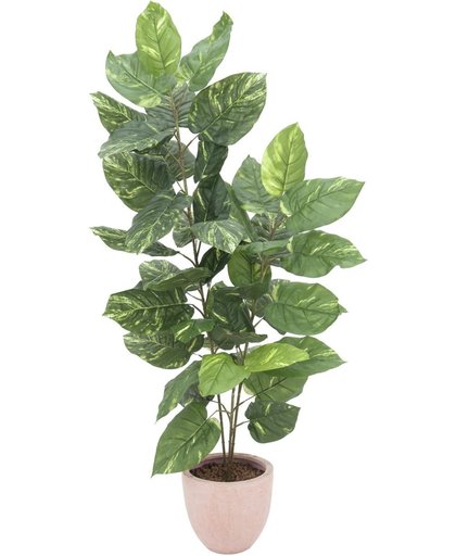 Europalms kunstplant in pot voor binnen Pothos - 3 trunks - 150 cm