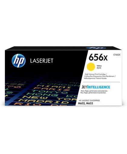 HP 656X Lasertoner 22000 pagina's Geel