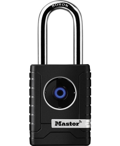 Masterlock Bluetooth bedienbaar hangslot voor buiten gebruik.