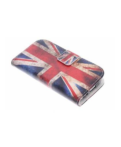 Britse vlag design tpu booktype hoes samsung galaxy s3 mini