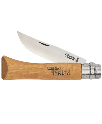 Opinel No.10 Zakmes - Carbonstaal Hout Blister