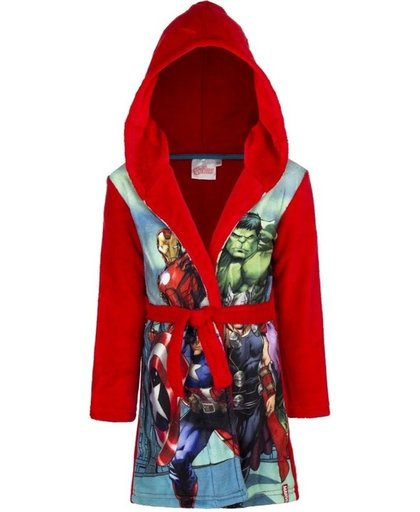 Avengers badjas rood voor jongens 116 (6 jaar)