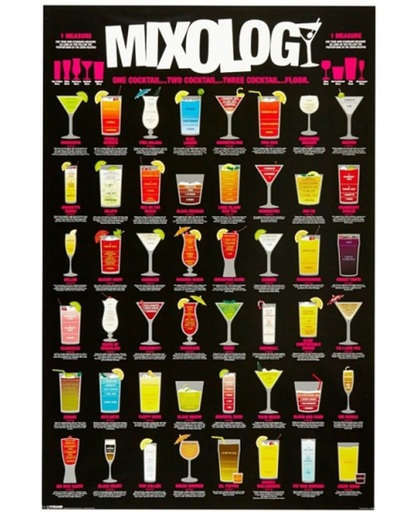 Cocktail poster 61 x 91,5 cm