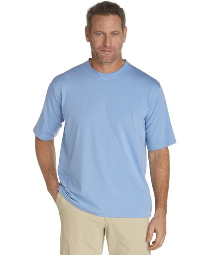 Coolibar UV shirt Heren - Lichtblauw - Maat XL