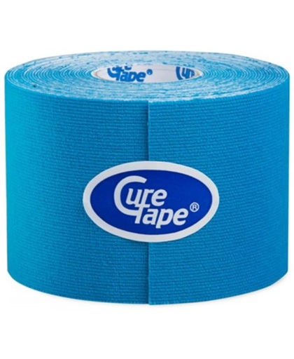 CureTape Sporttape Kinesiotape 5cm * 5m Blauw