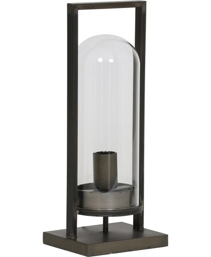 Furnings Tafellamp lantaarn 17x14x43 cm JURRE antiek zwart