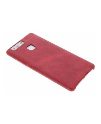 Rode tpu leather case voor de huawei p9 plus