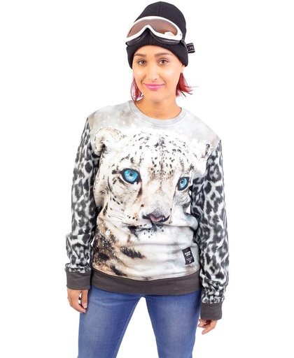 Breaking Rocks Trui Snow Leopard Sweater S
