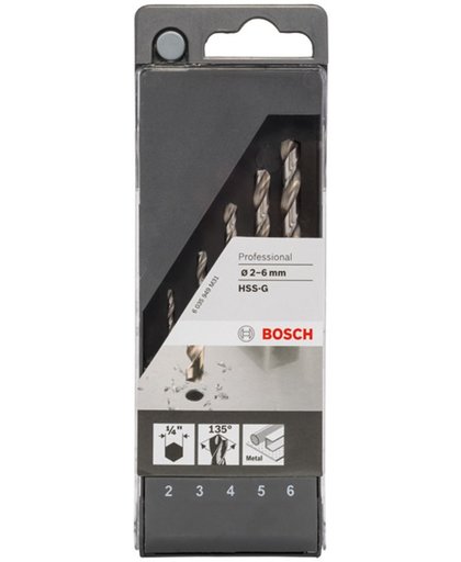 Bosch metaalboorset zeskantschacht - 5 stuks