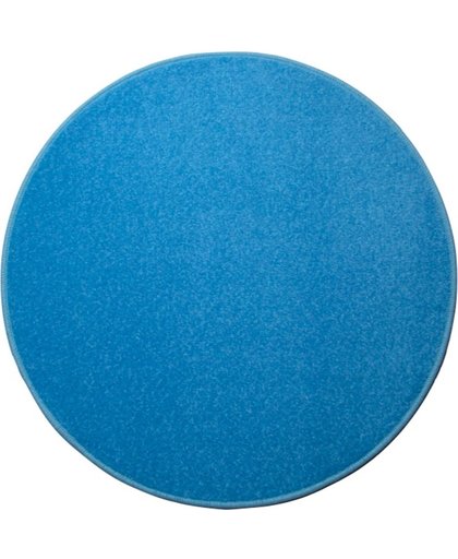 Tapijtkeuze Karpet Banton - 80 cm rond - Lichtblauw