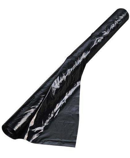 Foliefol Afdekfolie zwart T200 - 6mtr x  50mtr  ldpe
