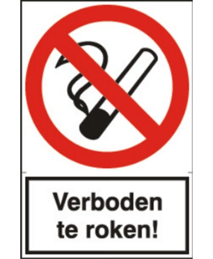 Artelli Sticker Verboden te roken d5050
