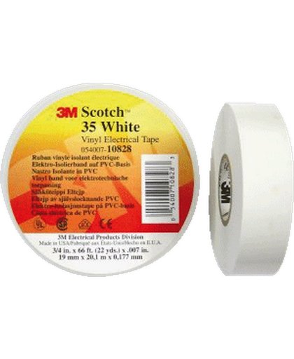 3M 35-WHITE-3/4 duct tape Wit PVC 20,1 m
