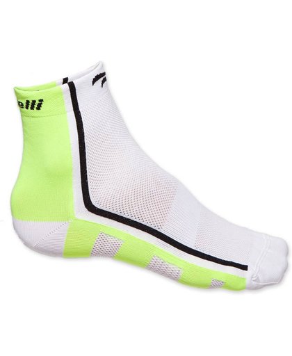 Rogelli RCS 04 sokken - wit/fluor/zwart