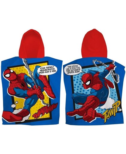 Spiderman poncho handdoek, Spider-Man badponcho