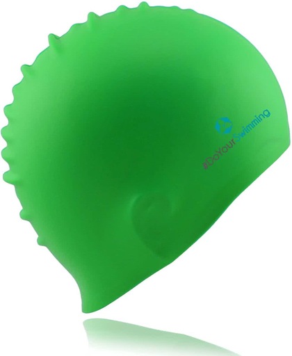 #DoYourSwimming - Badmuts voor kinderen - »Goldfisch« - silicoon (Spandex) - perfecte pasvorm - groen
