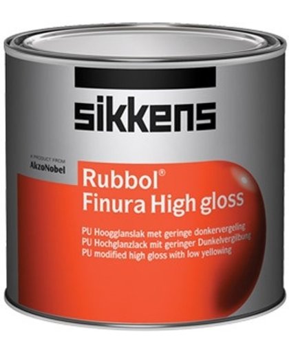 Sikkens Rubbol Finura High-Gloss RAL7024 Grafietgrijs 0,5 Liter