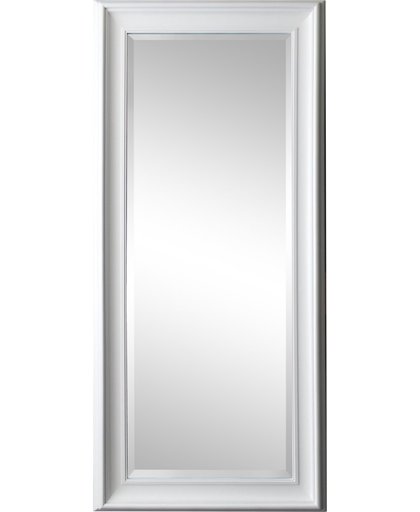Spiegel - Marieke- wit - buitenmaten breed 124 cm x hoog 224 cm.