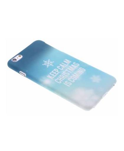 Keep calm christmas design hardcase hoesje voor de iphone 6(s) plus