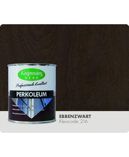 Koopmans Perkoleum - Transparant - 0,75 liter - Ebbenzwart
