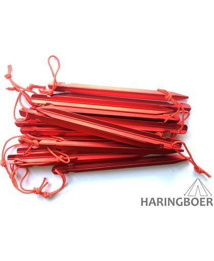 Haringboer 18cm 7075-T6 aluminium Y-tentharing - Haringen inclusief haringzak