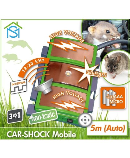 Marterverjager “Car shock Mobiel”3-voudige werking