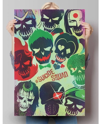 REINDERS Suicide Squad - skulls - Poster - 61x91,5cm