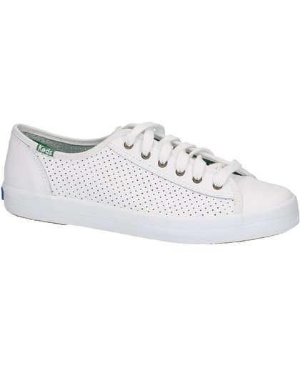 Keds - Kickstart - Sneaker laag sportief - Dames - Maat 37 - Wit - White/Green