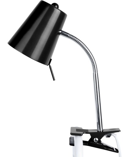 Leitmotiv - Tafellamp Clip on lamp Z - Metaal - Zwart