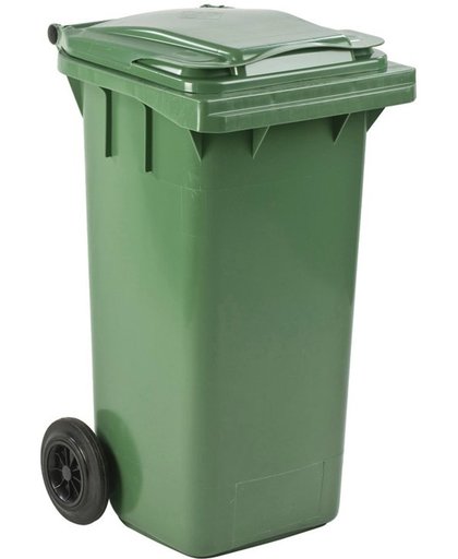 Afvalcontainer / Kliko / Mini Container kunststof 120 liter groen